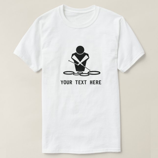 QUADS - TENORS - QUINTS - DRUMLINE T-Shirt (Design Front)