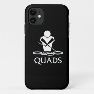 Quads - Tenors - Squints - Drumline - iPhone 5 11 Case