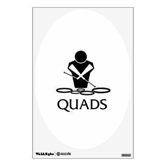 Quads Wall Decal