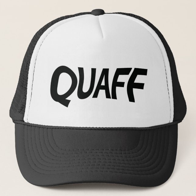 Quaff  trucker hat (Front)