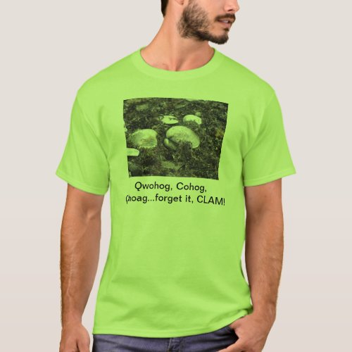 Quahog Clam Shirt