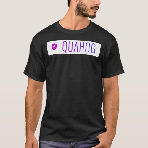 Quahog _ Geotag Stickerpng T_Shirt