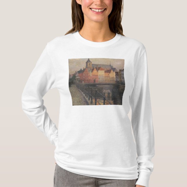 Quai de la Paille, Bruges T-Shirt (Front)