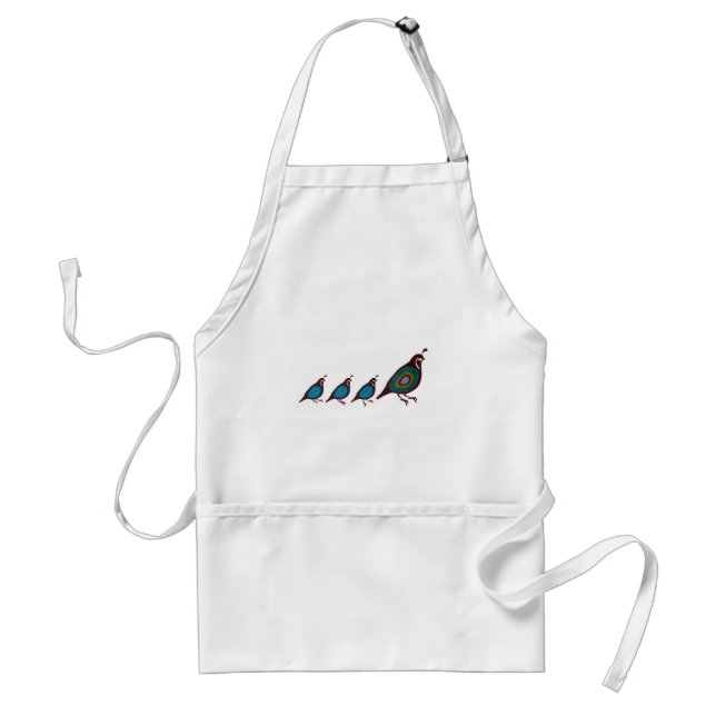 Quail Adult Apron (Front)