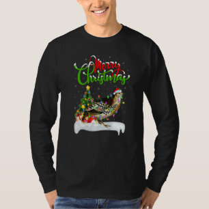 Quail Bird  Xmas Decorations Santa Quail Christmas T-Shirt