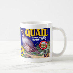 Quail Brand Contra Costa Bartletts Coffee Mug