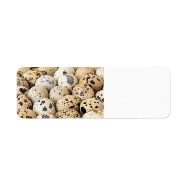 Quail Eggs Label (Front)