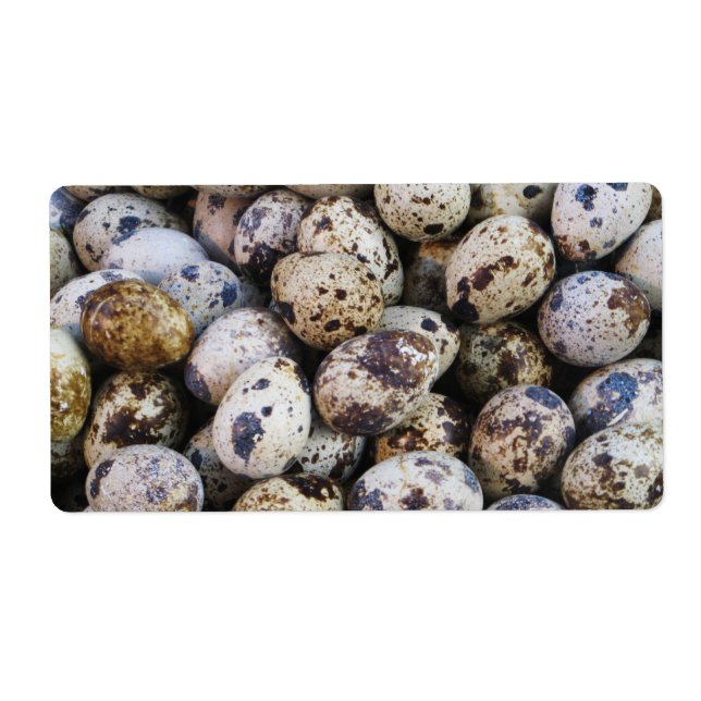 Quail Eggs Label (Front)