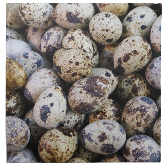 Quail Eggs Napkin (Front)