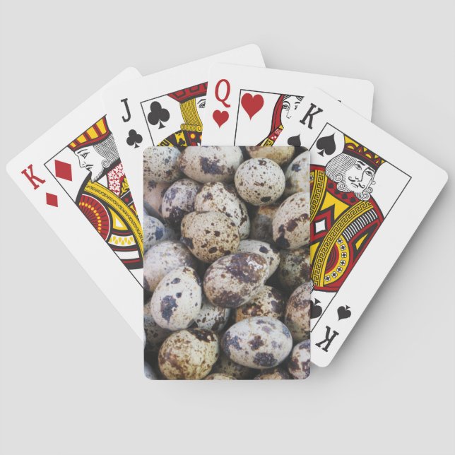 Quail Eggs Poker Cards (Back)