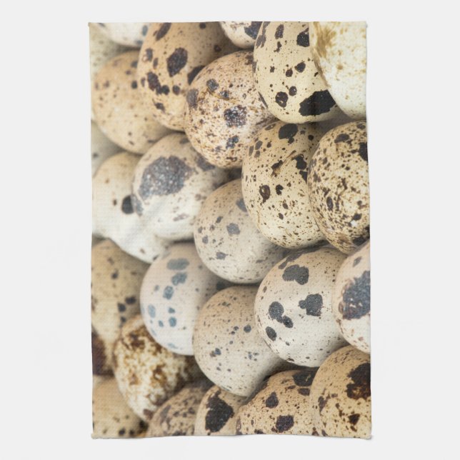 Quail Eggs Towel (Vertical)