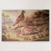Quail Family Large Puzzle (1000 pieces)