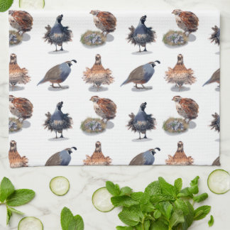 Quail Kitchen Towel