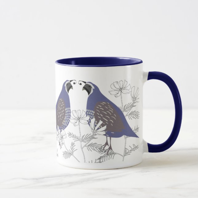 Quail Mug (Right)
