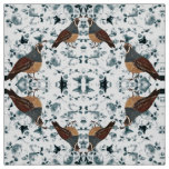 Quail on Chitnz Floral Fabric