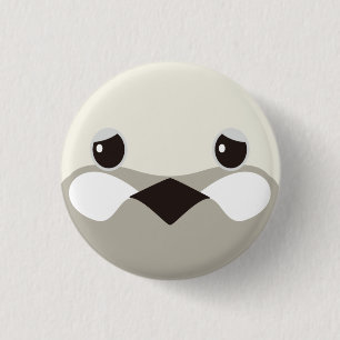 Quail (silver) button