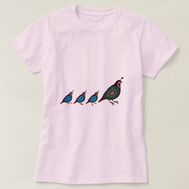 quail t shirt