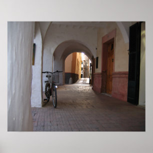 Quaint Alleyway Poster