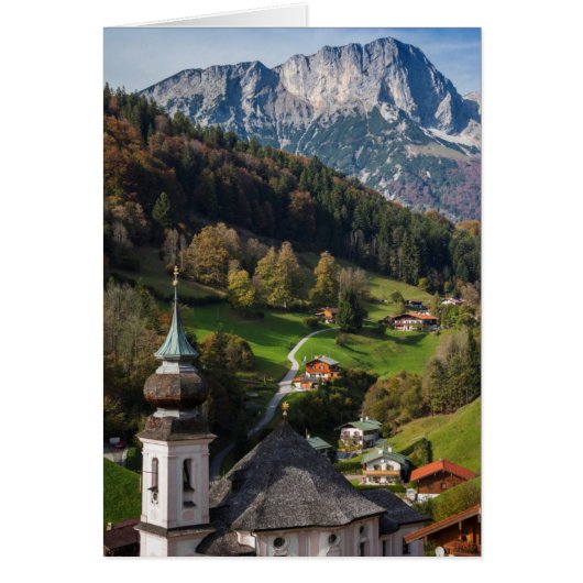 Quaint bavarian village, Germany Cards (Front)