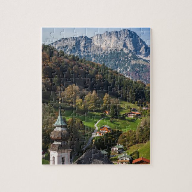 Quaint bavarian village, Germany Jigsaw Puzzle (Vertical)
