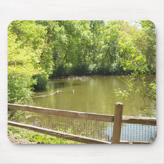 quaint bridge mouse pad (Front)