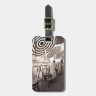 Quaint restaurant balcony, Italy Luggage Tag