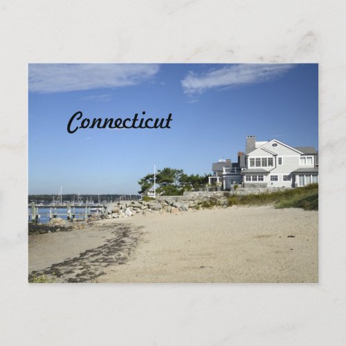 quaint town in Connecticut Postcard