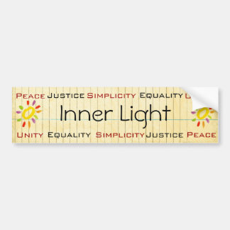 Quaker bumper sticker