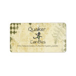Quaker Candle labels