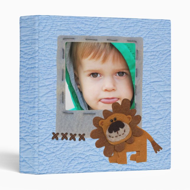 Quaker faux instagram photo quilt note book binder (Front/Spine)