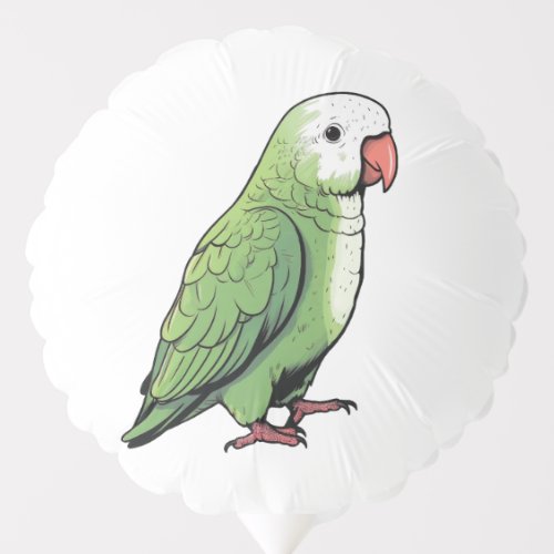 Quaker parrot bird cute design balloon