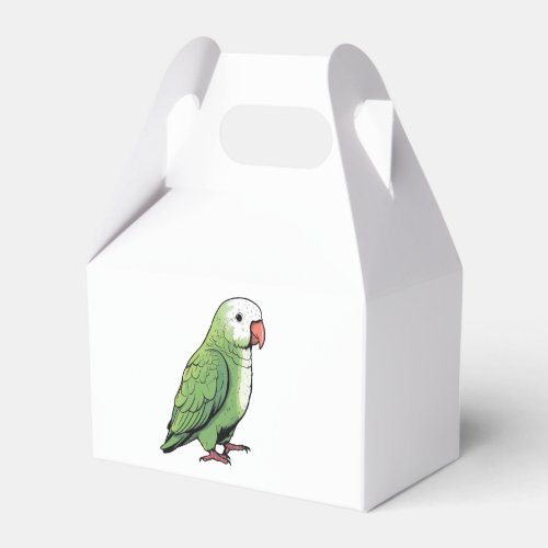 Quaker parrot bird cute design favor boxes