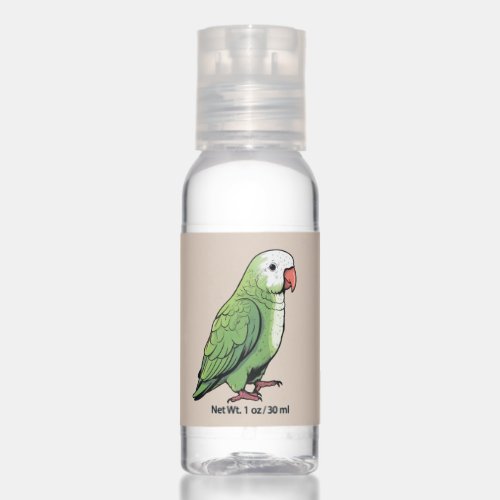 Quaker parrot bird cute design hand sanitizer