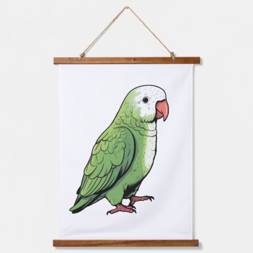 Quaker parrot bird cute design hanging tapestry