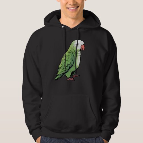 Quaker parrot bird cute design hoodie