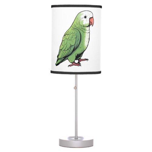 Quaker parrot bird cute design table lamp