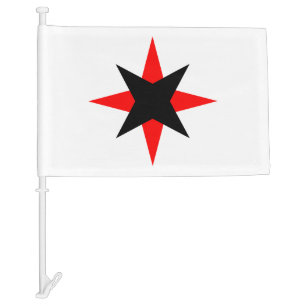 Quaker Star Car Flag