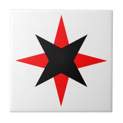 Quaker Star Ceramic Tile