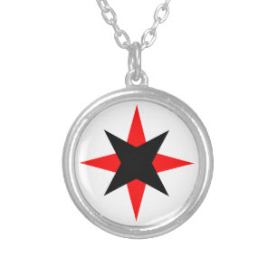 Quaker Star Silver Plated Necklace