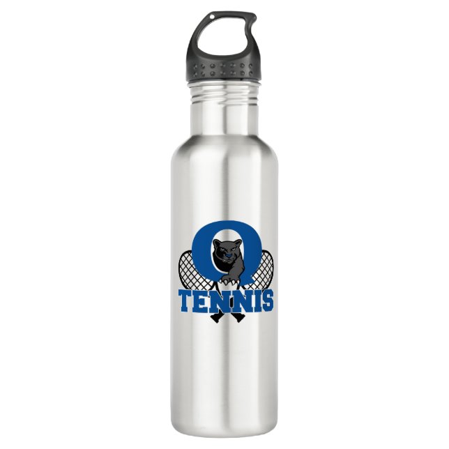 Quakertown Tennis  Thermal Tumbler Stainless Steel Water Bottle (Front)