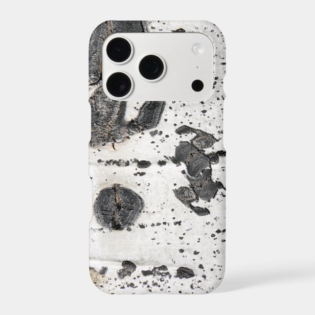 Quaking Aspen Bark Close Up Photograph Case-Mate iPhone Case (Back)