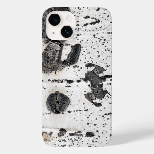 Quaking Aspen Bark Close Up Photograph Case_Mate iPhone 14 Case