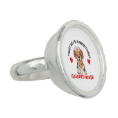 Qualified Nurse Pawsitively Ring (Side)