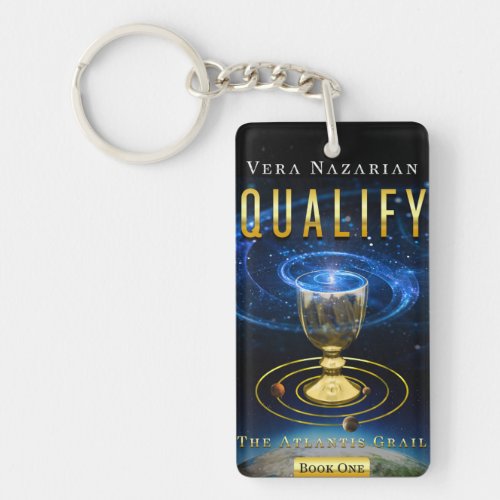 Qualify and Compete _ Book Covers _ Key Chain