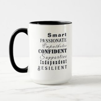 Qualities of Great Women, Modern Motivational Art