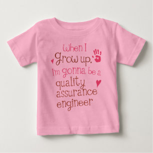 Quality Assurance Engineer (Future) Infant Baby T- Baby T-Shirt