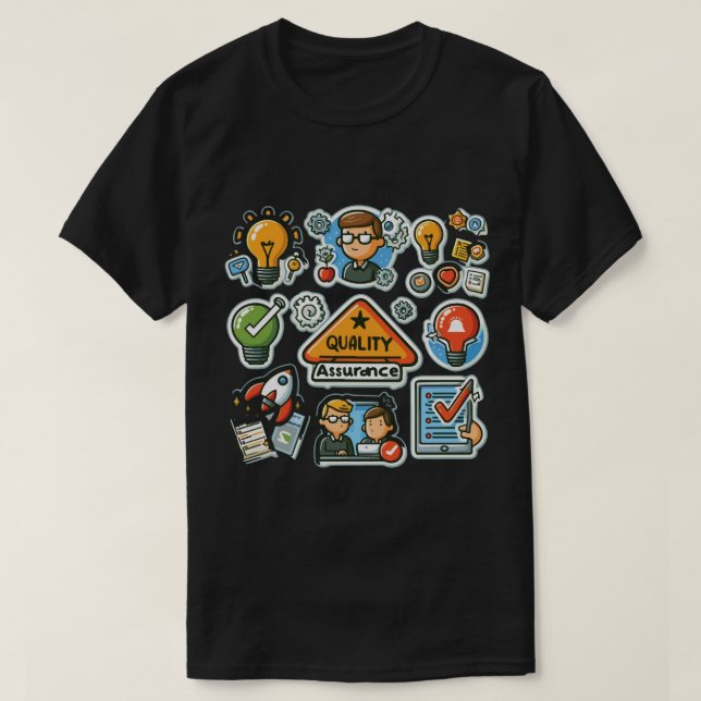Quality Assurance Manager T-Shirt (Design Front)