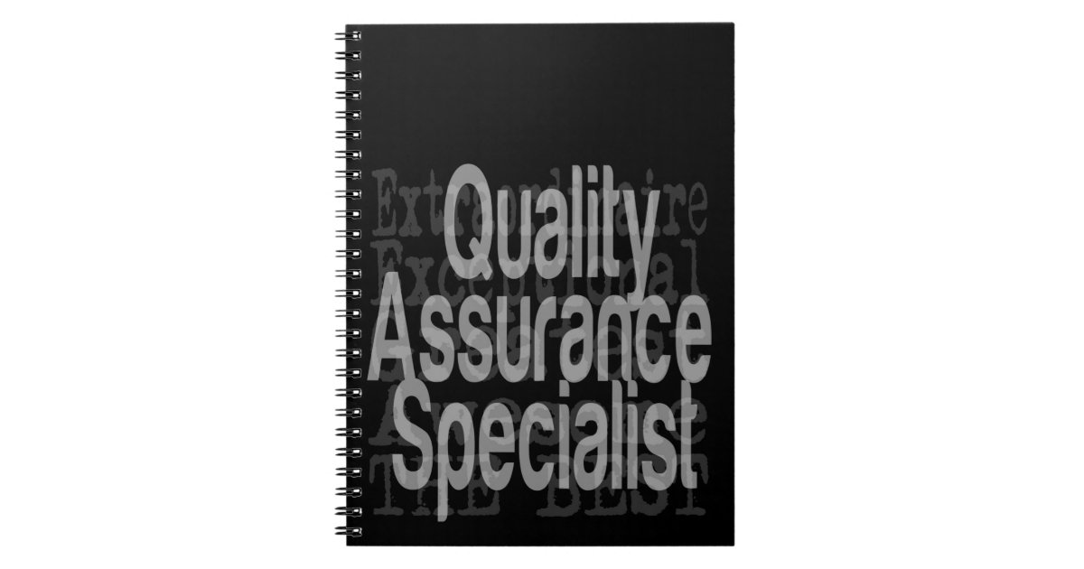 Quality Assurance Specialist Extraordinaire Notebook Zazzle