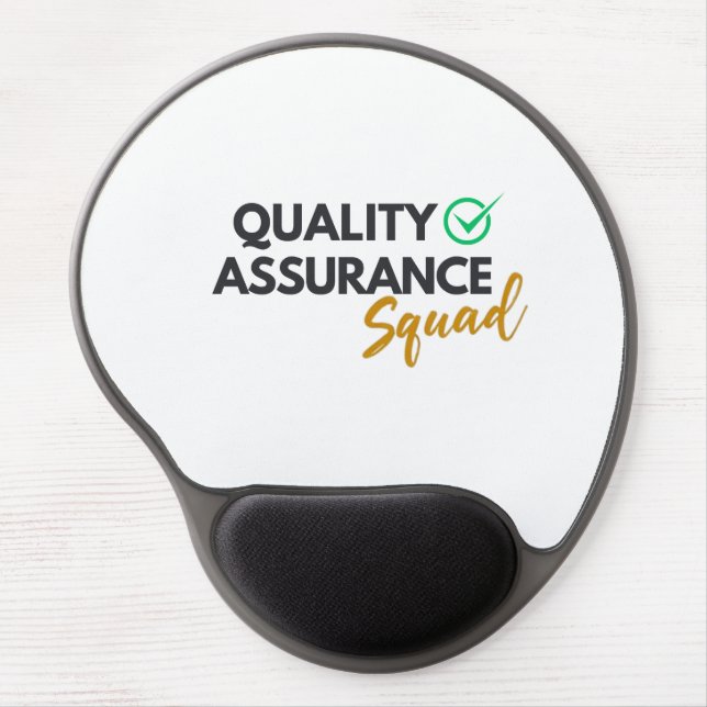 Quality Assurance Squad – QA Desk Mouse Pad (Front)