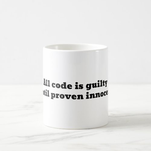 quality assurance tester coffee mug